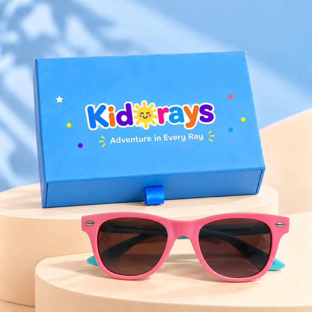 Bubble Splash - Pink & Aqua Sunglasses