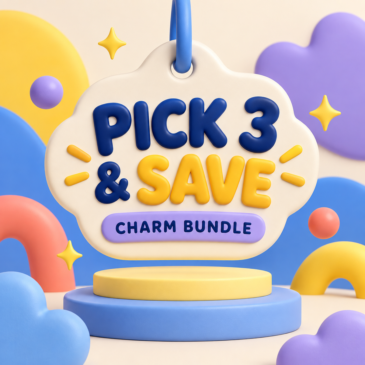 Pick 3 & Save - Charm Bundle