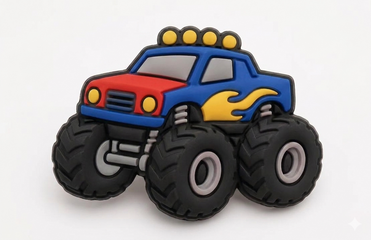 Kidorays Monster Truck Charm