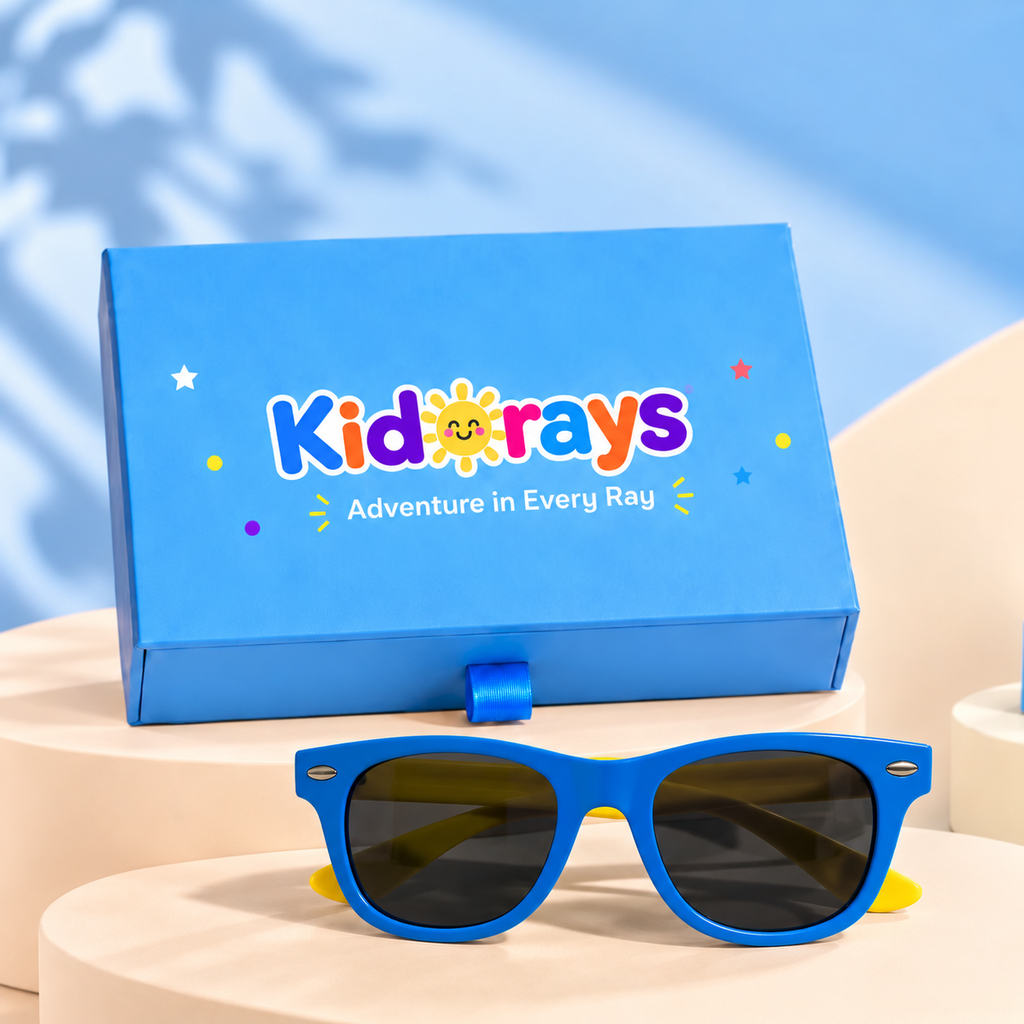 Blue Spark - Blue Yellow Sunglasses