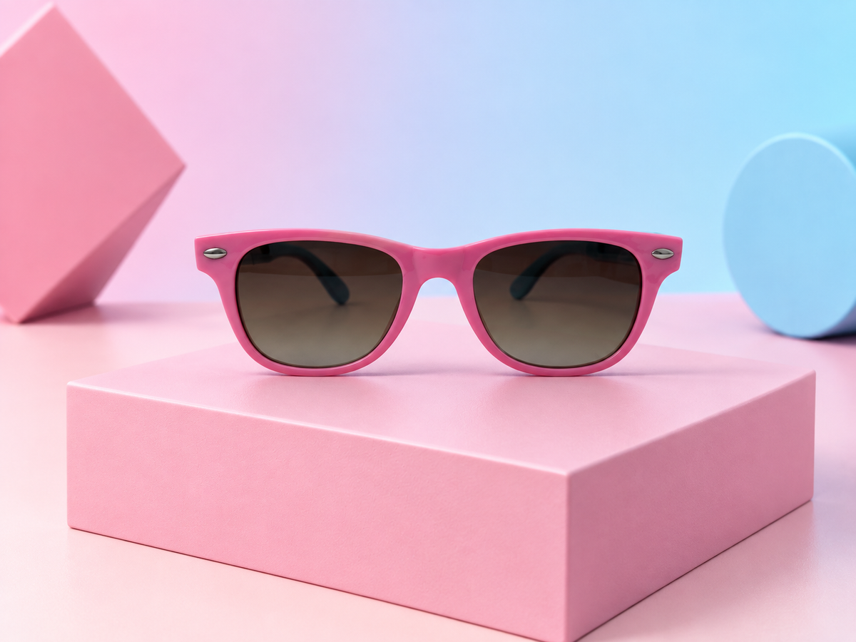 Bubble Splash - Pink & Aqua Sunglasses