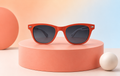 Coral Rush - Red white Sunglasses